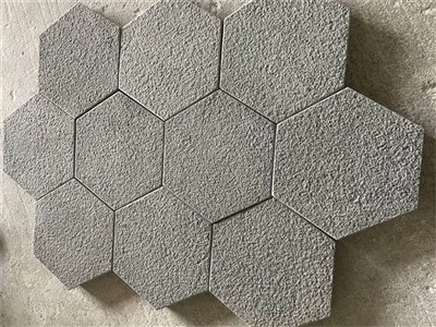 ブッシュは花崗岩のタイルを打ちました